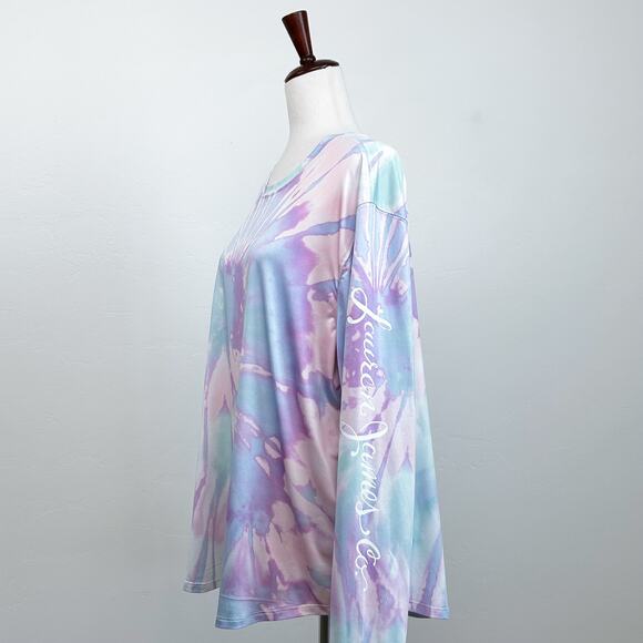 Lauren James UPF 30+ Sun Protection Long Sleeve Crewneck Tee - Picture 1 of 6